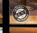BONS 2024 Window Cling Decal